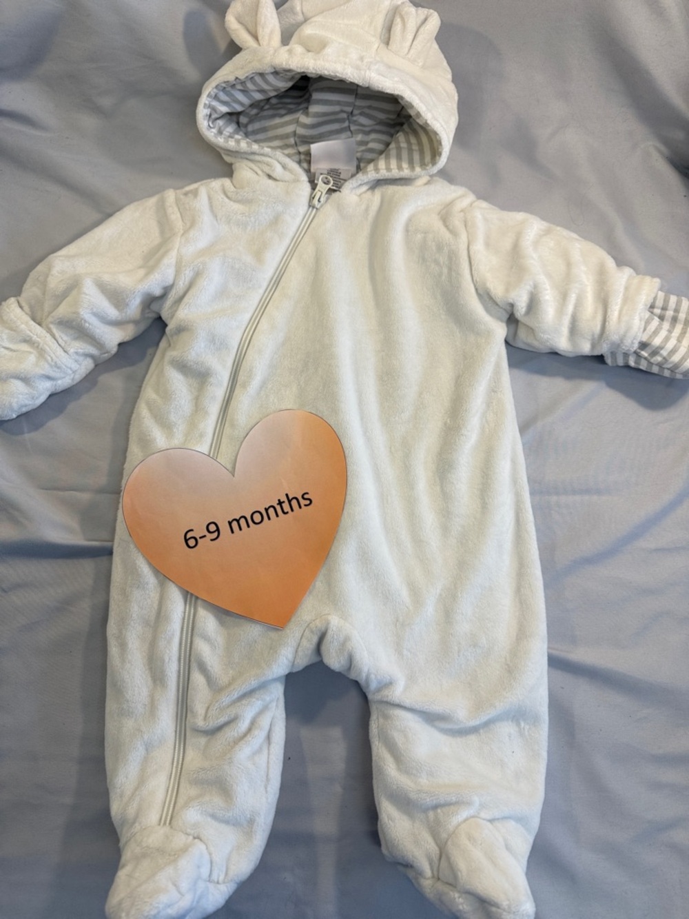 Nula Bug - insulated bunting  bag/snow suit. Size 6-9 months